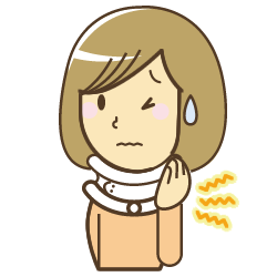 むちうちイラスト